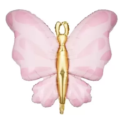 Balão Borboleta Rosa