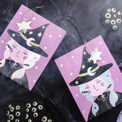 Saca Halloween Bruxa