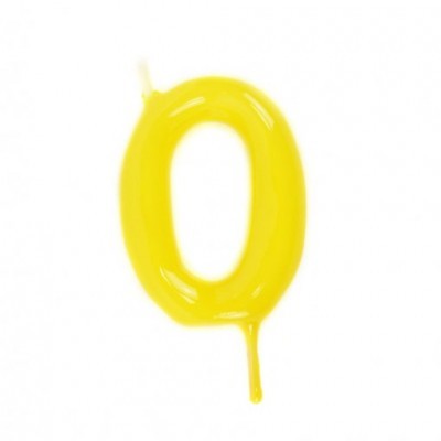 Velas Número Amarelo