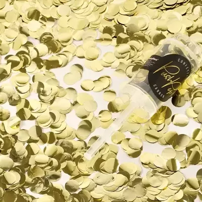 Push Pop Confettis Dourados