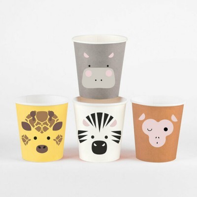 Copos Animais Safari