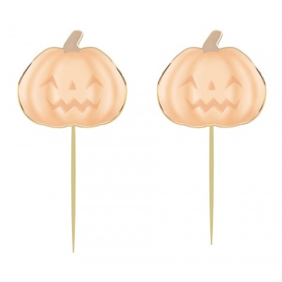 Topos de Cupcake Abóbora