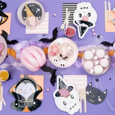 Pratos Drácula Halloween