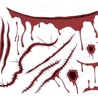 Tatuagens Temporárias - Cicatrizes