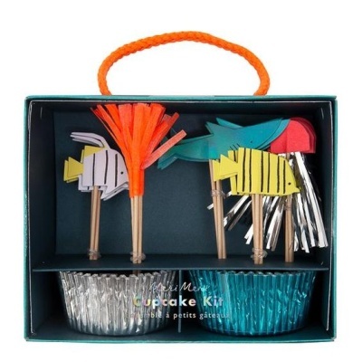Kit Cupcake Animais Mar