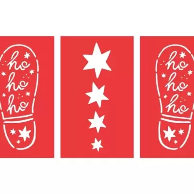 Pegadas de Pai Natal