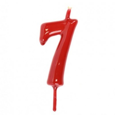 Velas Número Vermelho