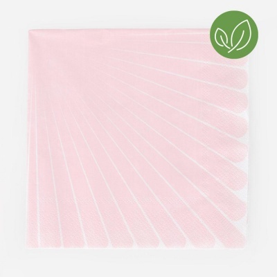 Guardanapos Rosa Pastel Eco Friendly