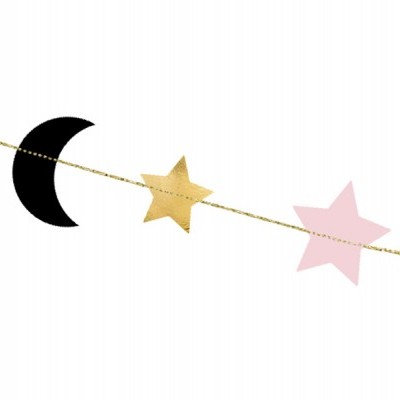 Grinalda Estrelas e Lua