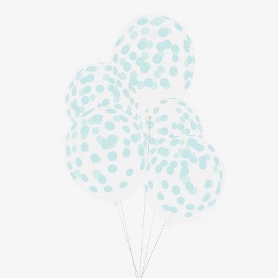Balões Print Confettis Menta