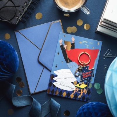 Porta Chaves e Postal Pai