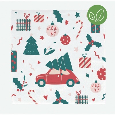 Guardanapos Natal