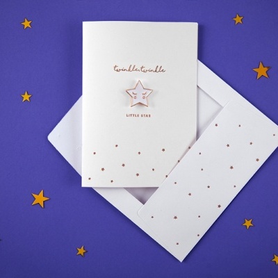 Postal "Twinkle Twinkle"