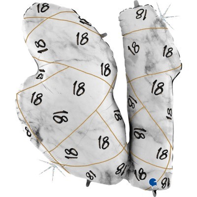 Balão Número 18 Preto