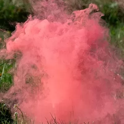 Fumo de Revelação Rosa