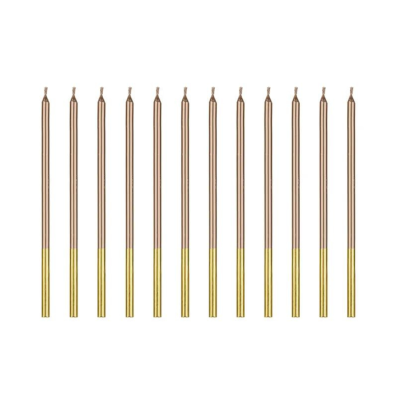 Velas Rosegold e Dourado