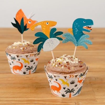 Kit Cupcake Dinossauro