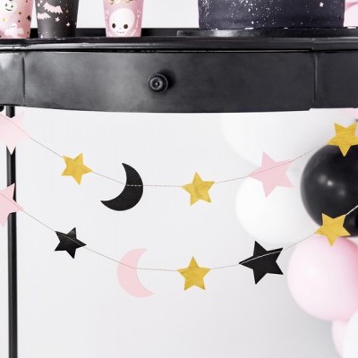 Grinalda Estrelas e Lua