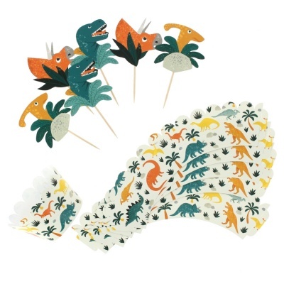 Kit Cupcake Dinossauro