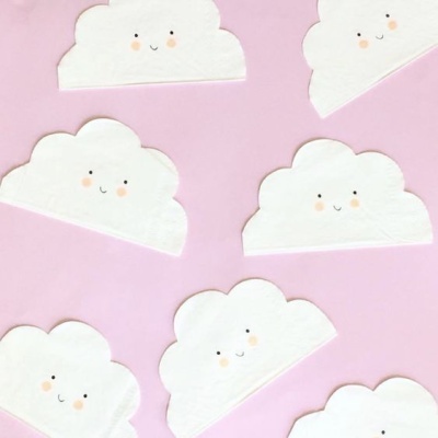 Guardanapos Nuvens