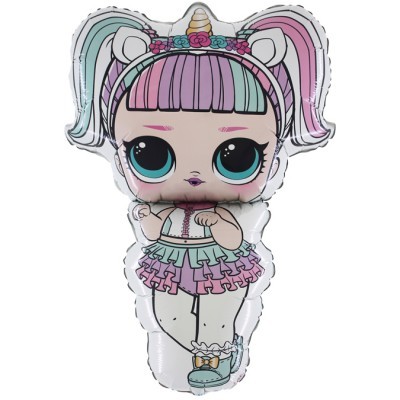 Balão LOL Surprise Unicórnio