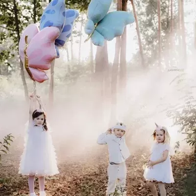 Balão Borboleta Azul