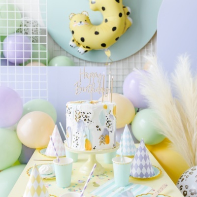 Balão Número 3 Chita