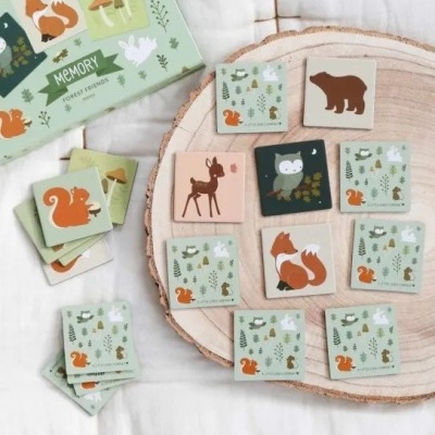 Jogo da Memória Animais do Bosque