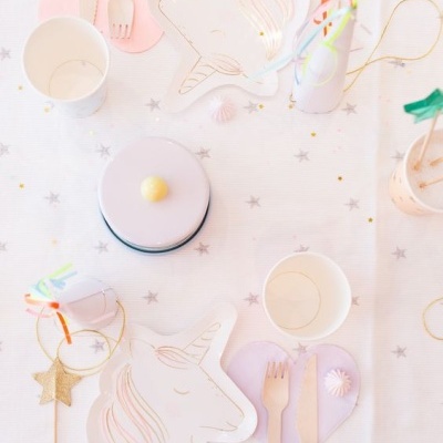 Pratos Unicórnio Mágico