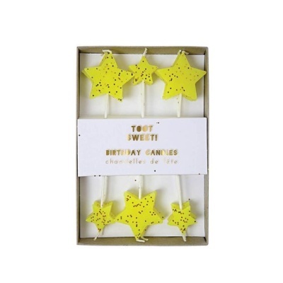 Velas Estrelas Amarelas