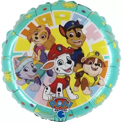 Balão Patrulha Pata Happy Birthday