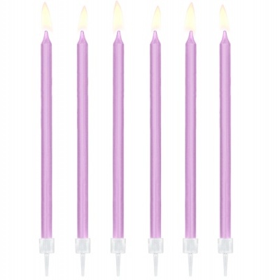 Velas Altas Lilás