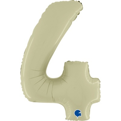 Balão Número Verde Olive