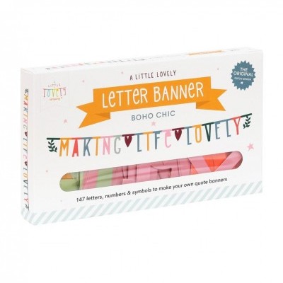 Grinalda Letras Boho Chic