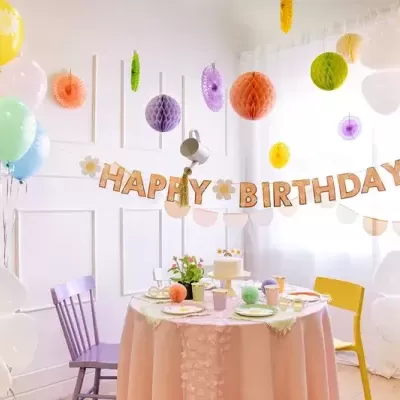 Grinalda Happy Birthday Margaridas