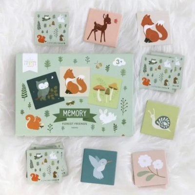 Jogo da Memória Animais do Bosque