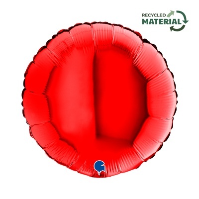 Balão Redondo Vermelho
