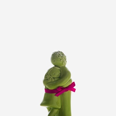 Rosa Malva Abraço Pai com Menina