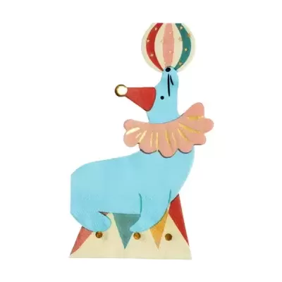 Guardanapos Circo - Foca