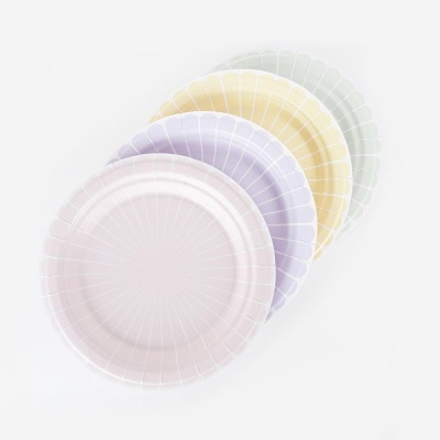 Pratos Pastel Eco Friendly