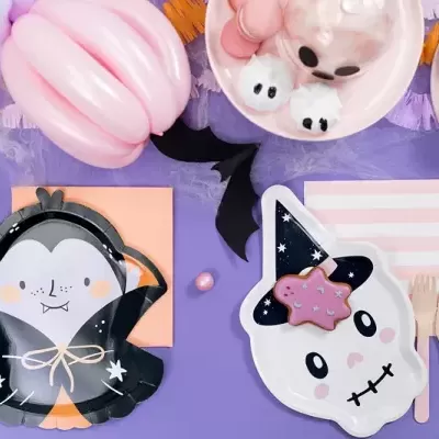 Pratos Drácula Halloween