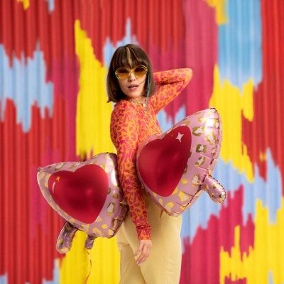 Balão Óculos Coração