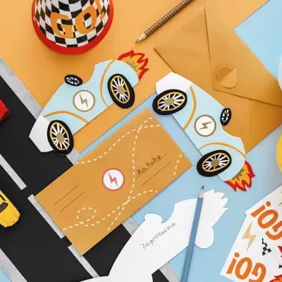 Autocolantes Corrida de Carros