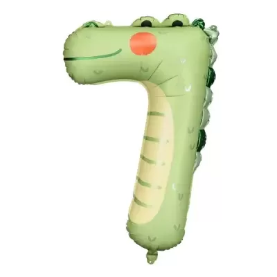 Balão Número 7 Crocodilo