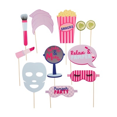 Photo Props - Pamper Party Maquilhagem