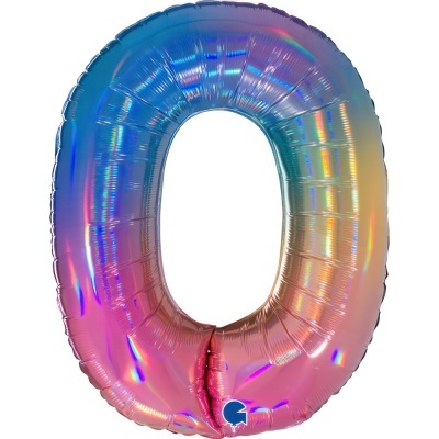 Balão Número Arco Íris