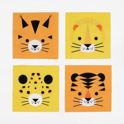 Guardanapos Animais Selvagens