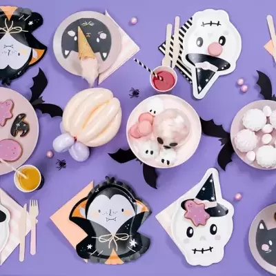 Pratos Drácula Halloween