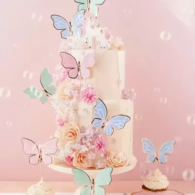 Topos de Bolo Borboletas