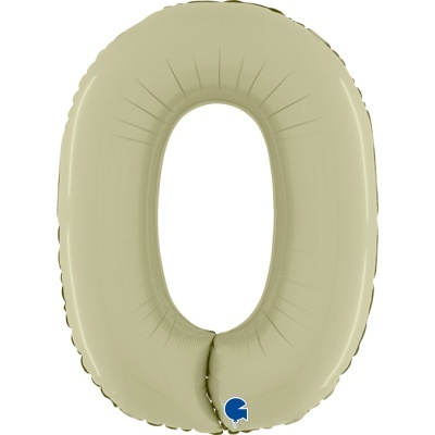 Balão Número Verde Olive